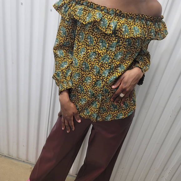 JCrew Prarie top S - Picture 3 of 4